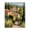 Stupell Industries Expressionist Village Buildings Canvas, design by Petal Prints Design